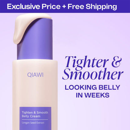 QIAWI™ Tighten & Smooth Belly Firming Cream – Firming & Skin Smoothing Treatment