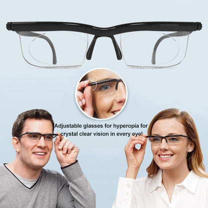 Adjustable Magnification Reading Glasses